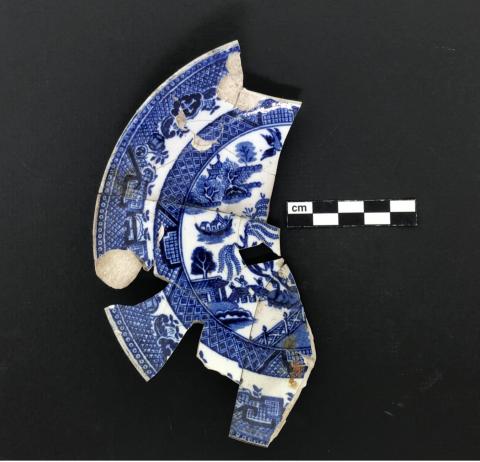 Ceramics excavated from Buffalo Lake in the 1970’s. Ceramics present an interesting dichotomy because they were common to own but could break easily as we lived a mobile lifestyle.