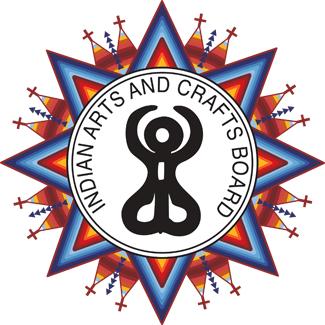 A logo for the Indian Arts and Crafts Board.