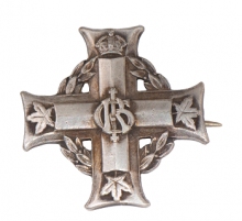 A mother’s memento / Emma Marie Lamoureux’s Memorial Cross