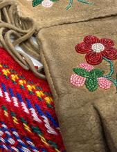 Close up of Indigenous items