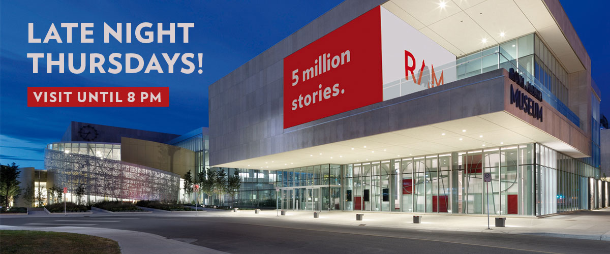 Open Late on Thursdays, starting May 25